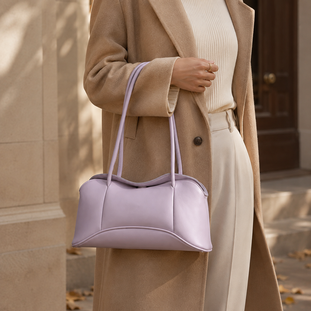 Winter Rose Shoulder Bag