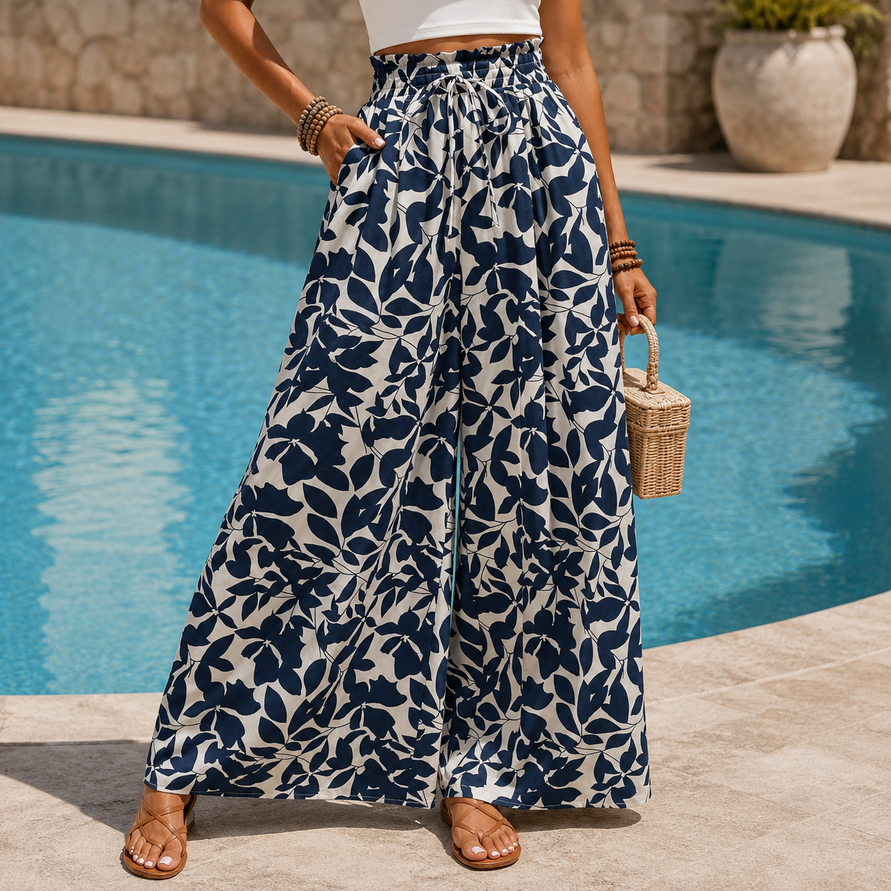 Aegean Bloom Pants