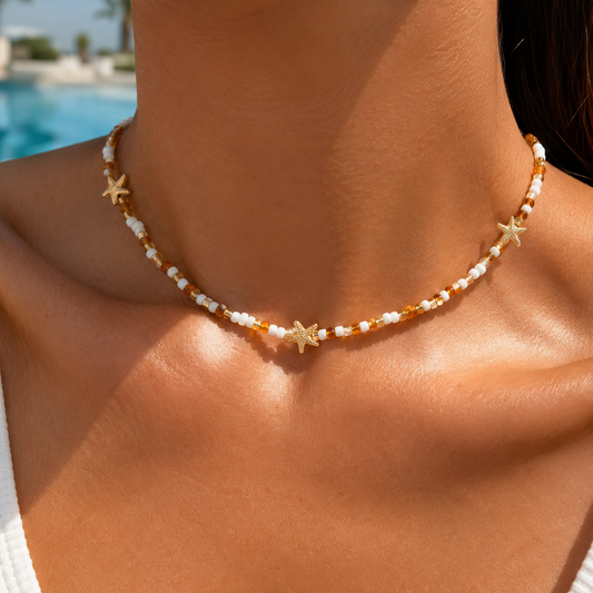 Golden Starfish Κολιέ